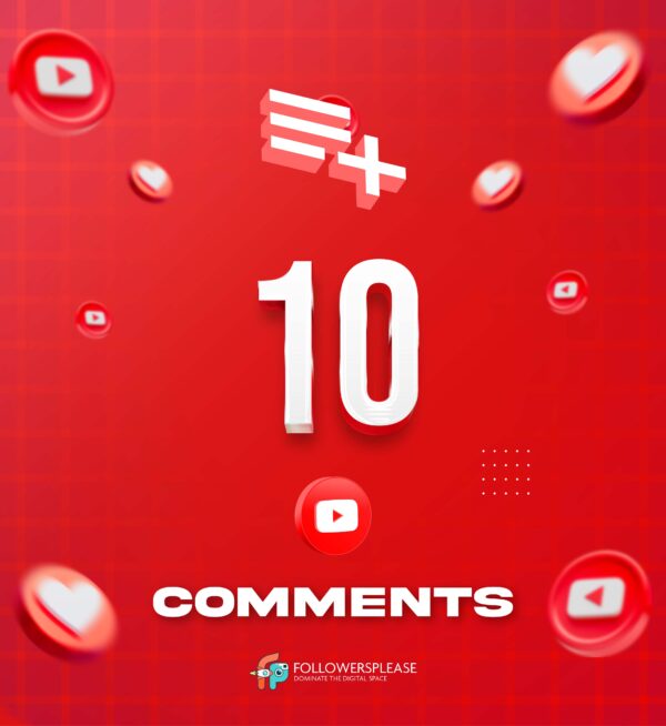 Buy 10 YouTube Comments Cheap