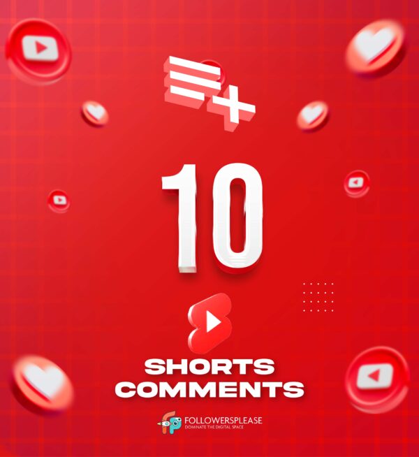 Buy 10 YouTube Shorts Comments Cheap