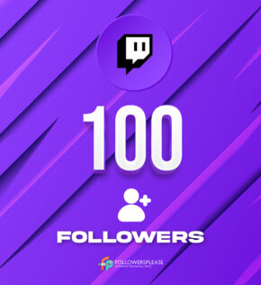 Buy 100 Twitch Followers Cheap