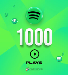 Buy 1000 Spotify Plays Cheap