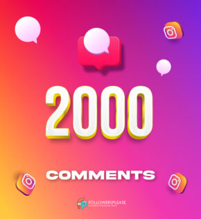 Buy 2000 Instagram Comments Cheap