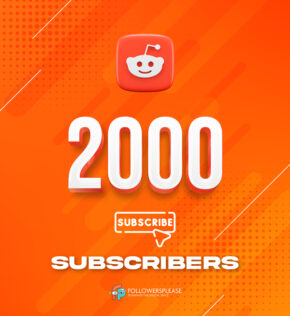 Buy 2000 Reddit Subscribers Cheap