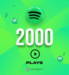 Buy 2000 Spotify Plays Cheap