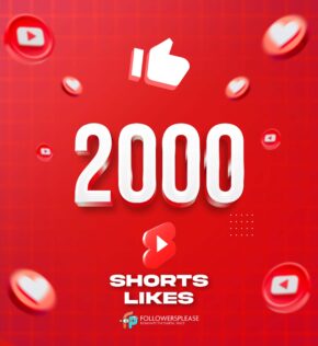 Buy 2000 YouTube Shorts Likes Cheap