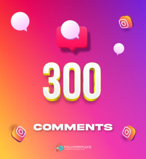 Buy 300 Instagram Comments Cheap