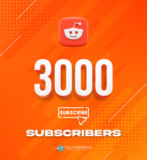 Buy 3000 Reddit Subscribers Cheap