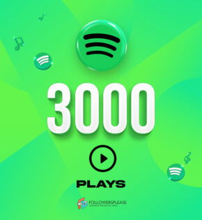 Buy 3000 Spotify Plays Cheap