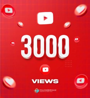 Buy 3000 YouTube Views Cheap