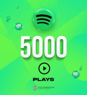 Buy 5000 Spotify Plays Cheap